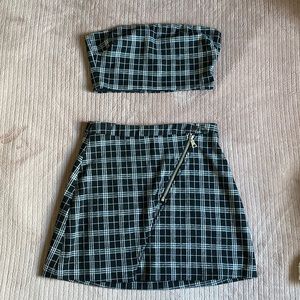 Tiger Mist two-piece skirt/top set